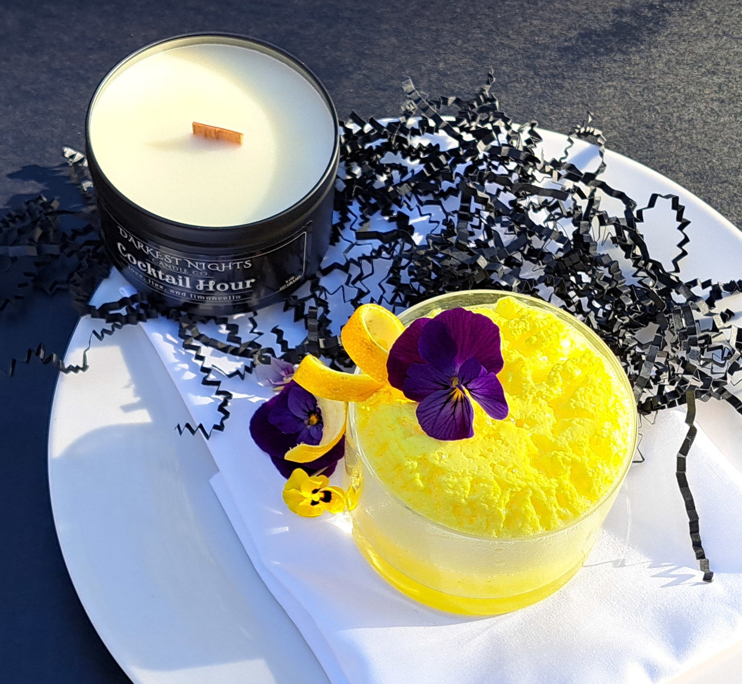 Cocktail Hour - Limoncello Natural Soy Candle
